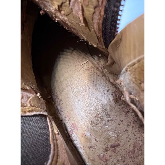 Nine West Sloane Brown Ankle Boots‎ - size 9M - Picture 5 of 8